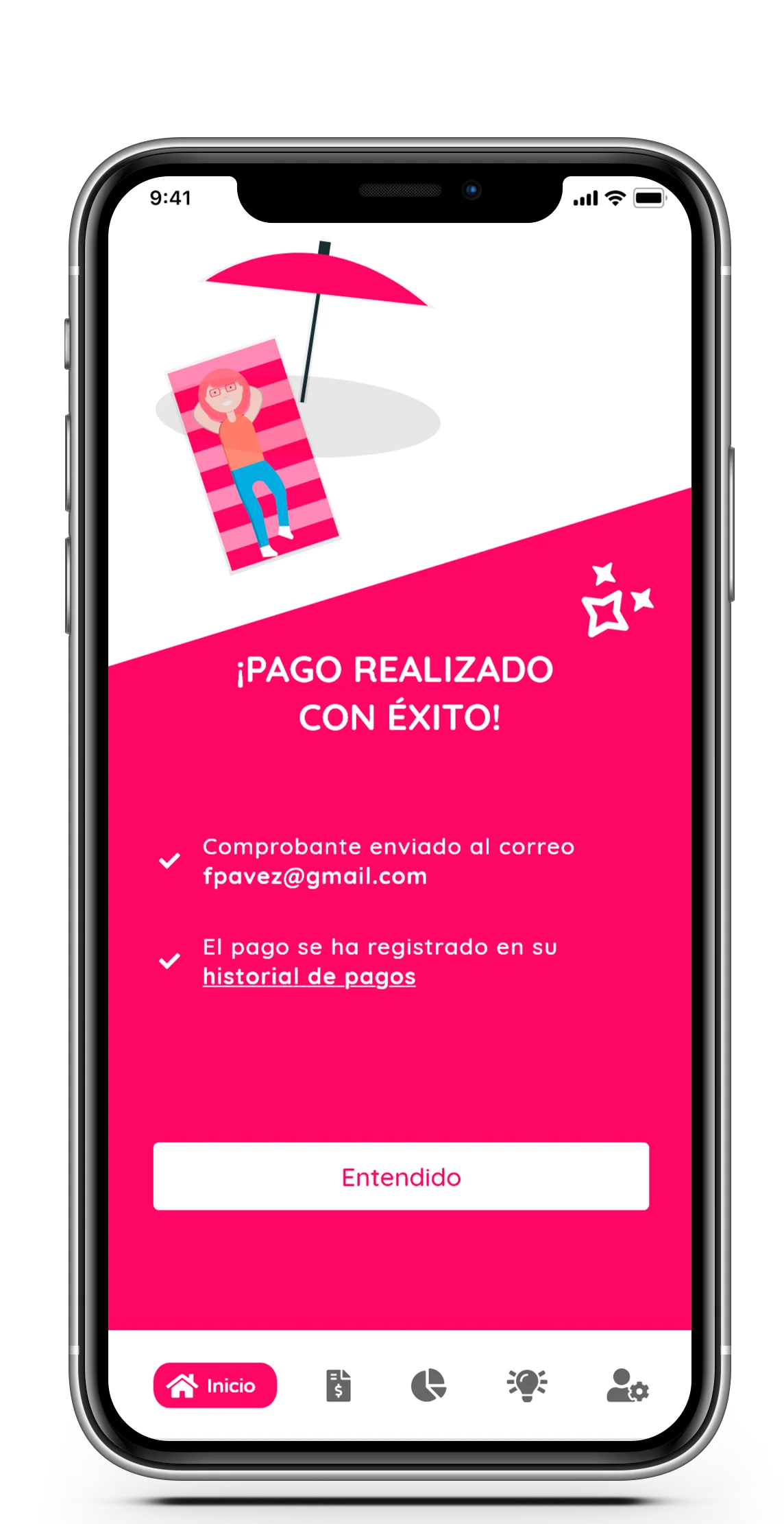 Enel App. Pantalla #1